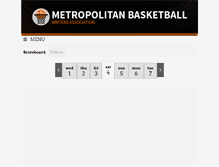 Tablet Screenshot of metbasketballwriters.org